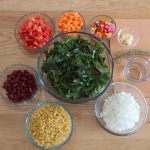 Swiss chard and veggie soup