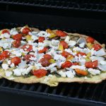 Pizza on the grill