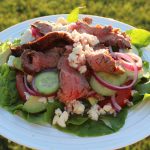 Layered Steak Salad