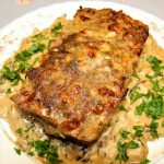Meatloaf with Mushroom Sauce