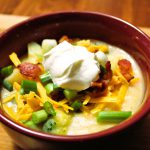 Slow Cooker Loaded Potato Soup